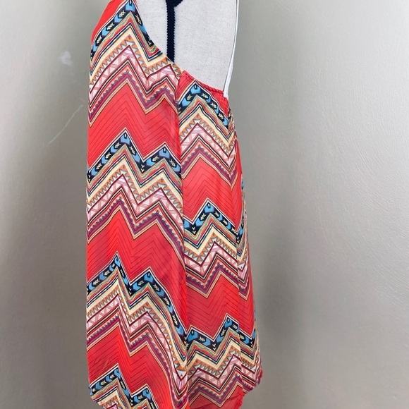 Annianna summer Dress. Sz. L. Multi colors. - Picture 5 of 8